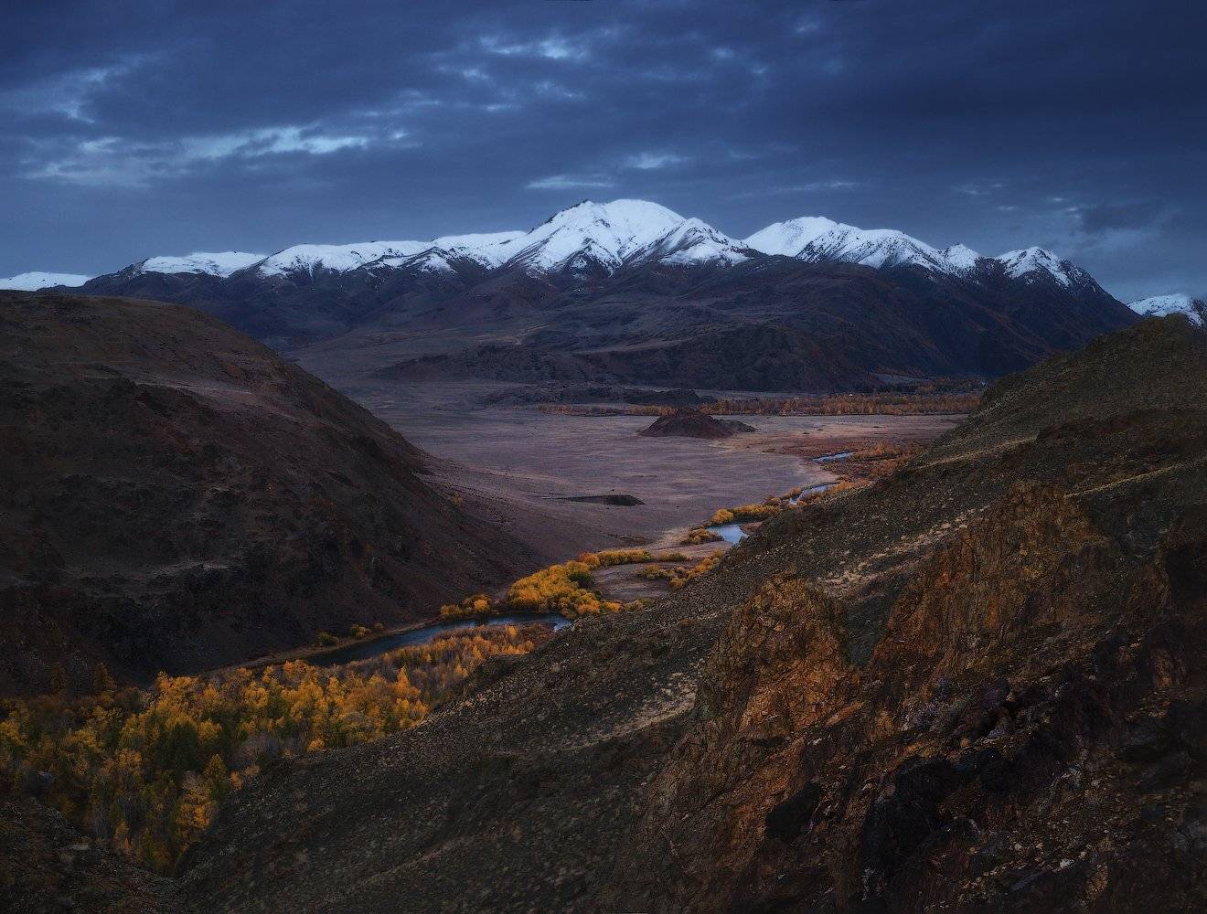 алтай, горы, осень, Владимир Ляпин