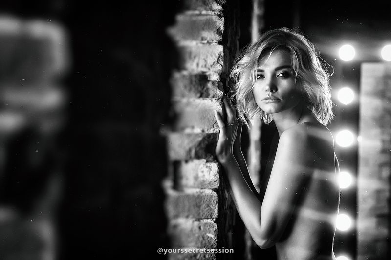 ню, девушка, портрет, чб Софphoto preview