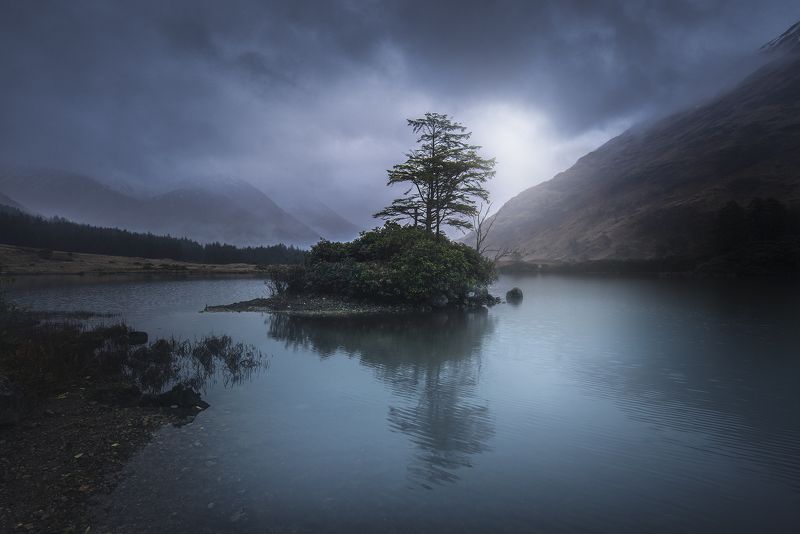 scotland, isleofskye,  nature, landscape, пейзаж, clouds, dramatic Scotlandphoto preview