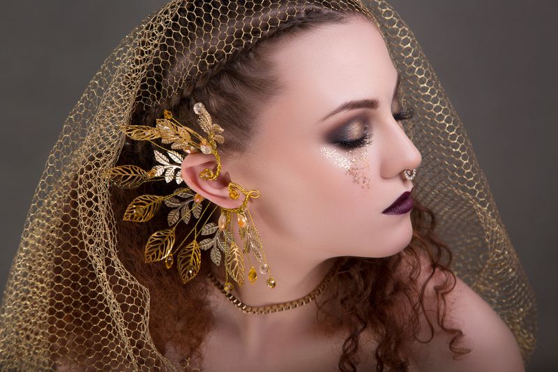 девушка, портрет, взгляд, макияж Радмилаphoto preview