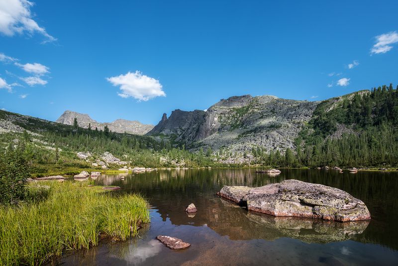 пейзаж,Ергаки,Сибирь,озеро,отражение, Спящий Саянphoto preview