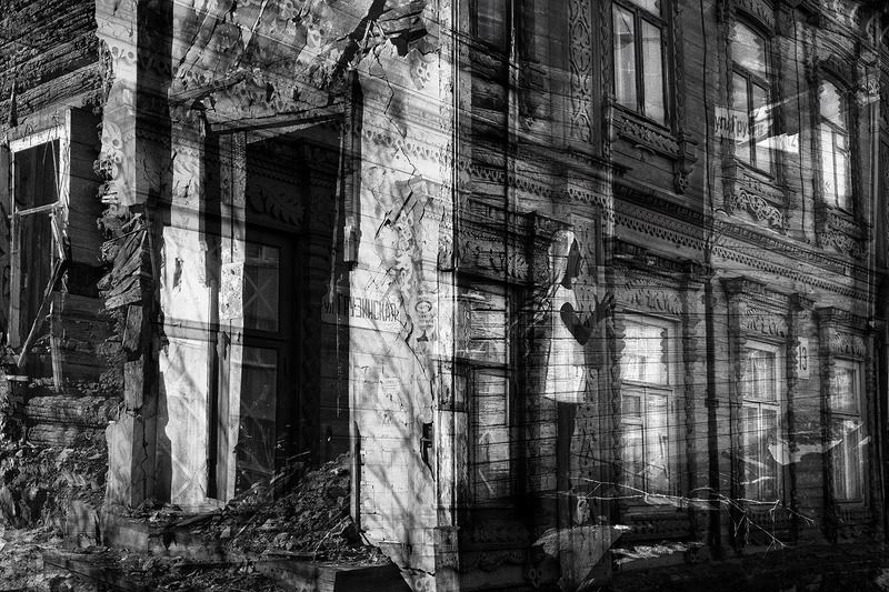 россия, нижний новгород, грузинская, дома, разруха ***photo preview