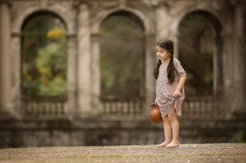 девочка лето  photo preview