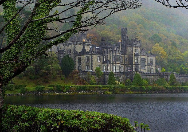 ирландия, аббатство, killemore Аббатство Killemore и дождьphoto preview