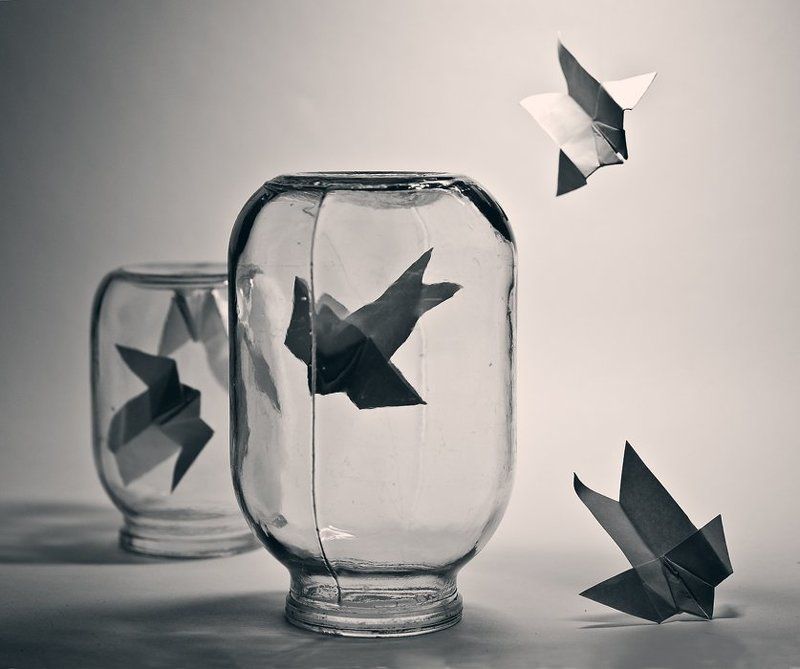 оригами, банки, самолётики Научиться летать...photo preview