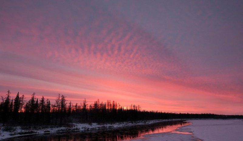 пейзаж, ледоход, осень, осеняяphoto preview