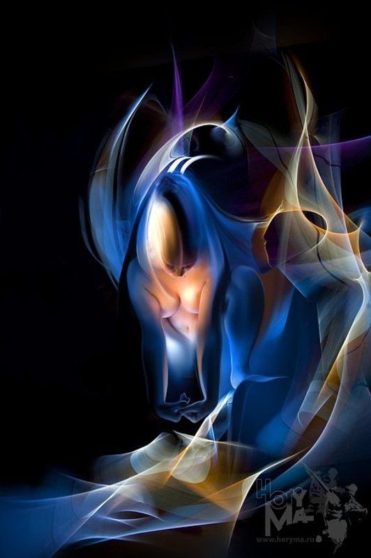 светографика, портрет, свет,  обнаженная_натура, динамический_свет, жанр, сюжет, ню, akt Материал полов (Светографика 2007) фото превью