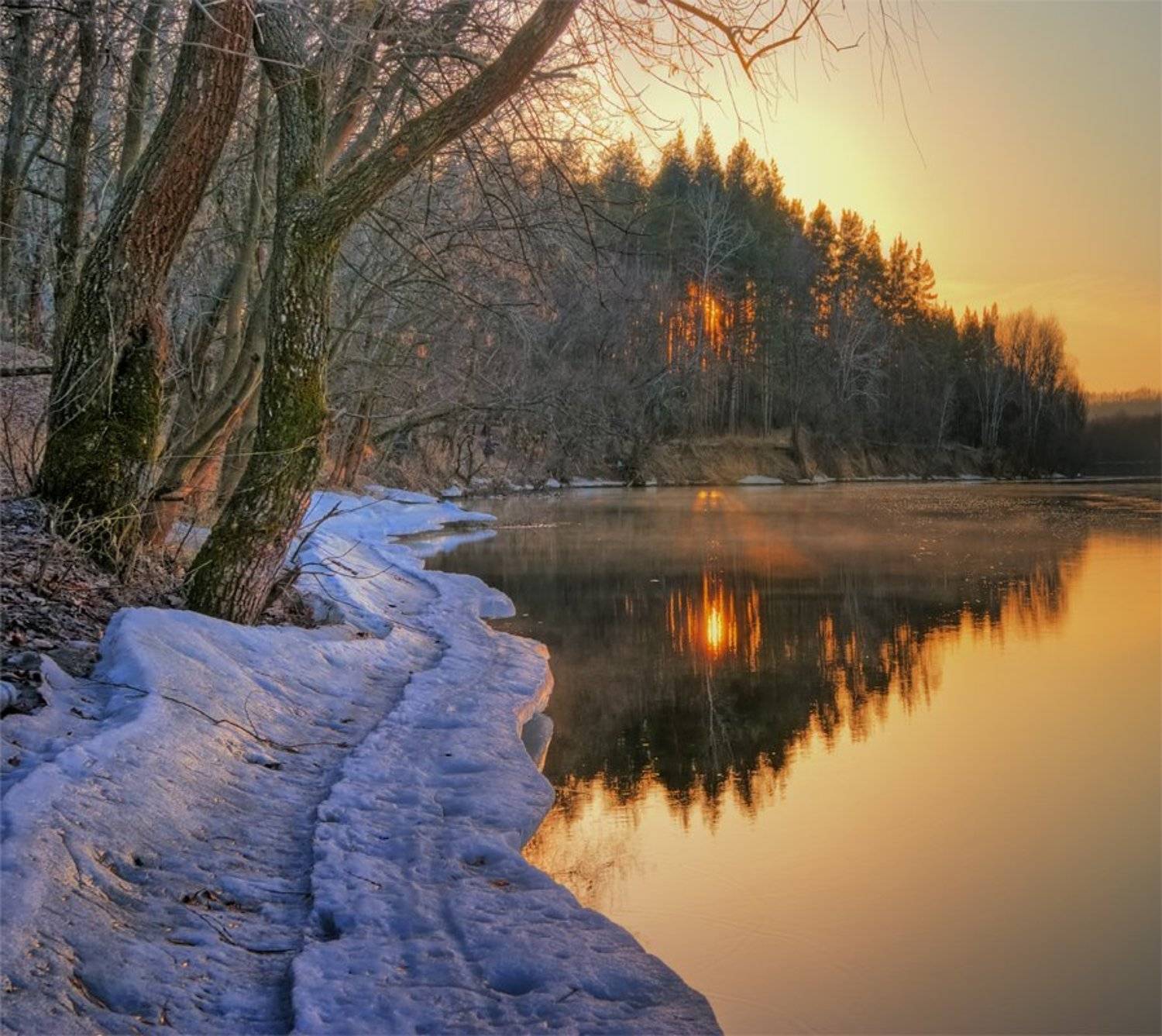 Первый апрельский рассвет. Автор: Сергей Иванов , Сергей Иванов