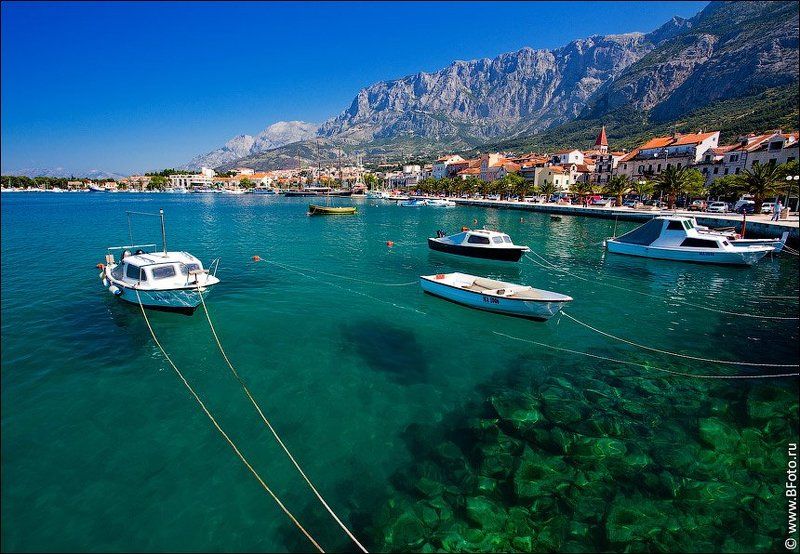 макарска, хорватия, путешествия. лето. море Макарска, Хорватияphoto preview