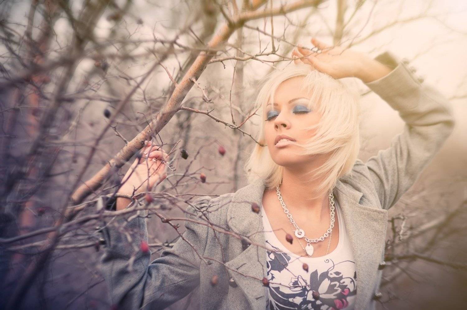 девушка, портрет, Ростислав Росицкий