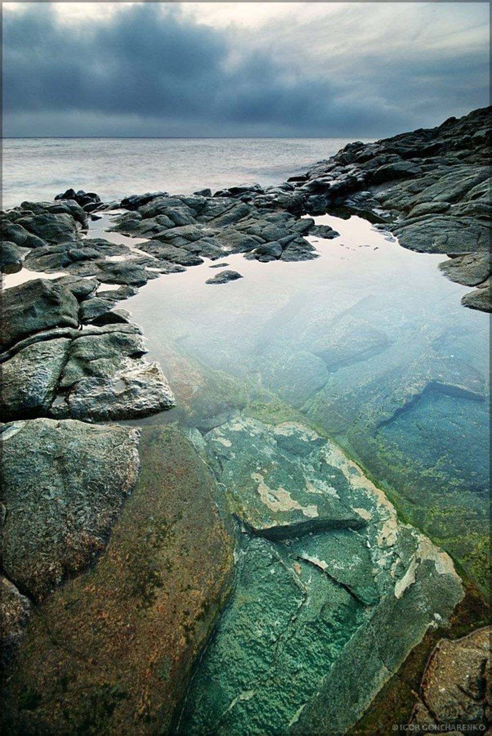 море, пейзаж, крым, закат,, Игорь