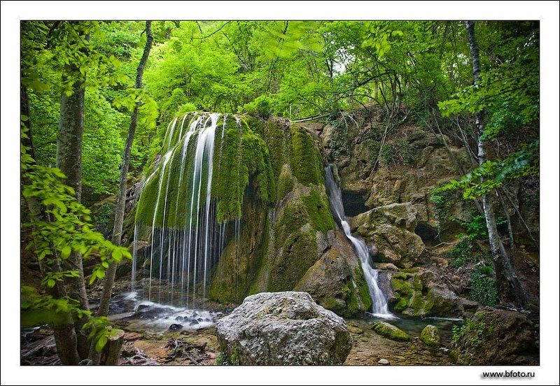 пейзаж, лето, крым, ялта, лес, водопад Водопад Серебряные струиphoto preview