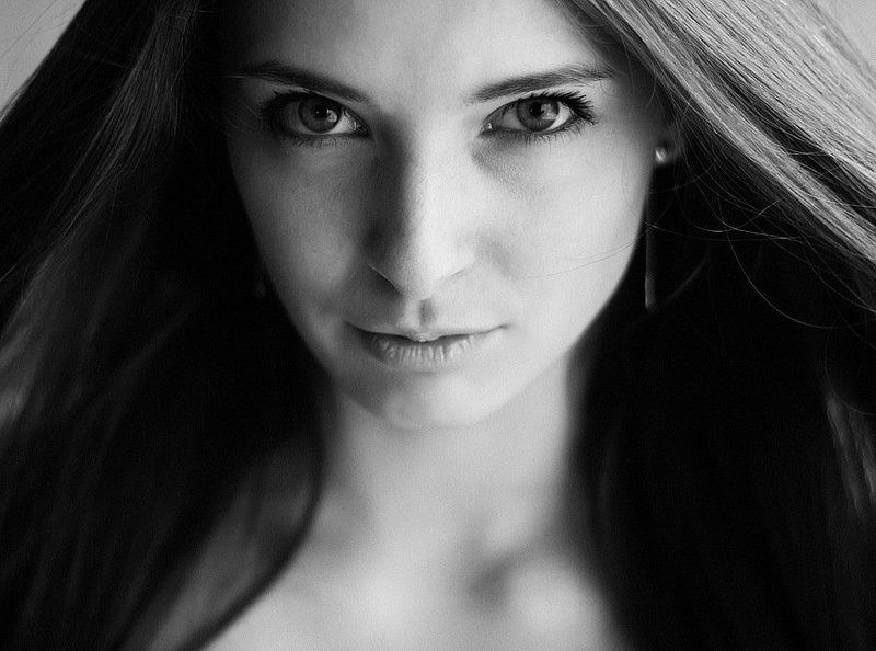 чб,портрет,девушка Девушкаphoto preview