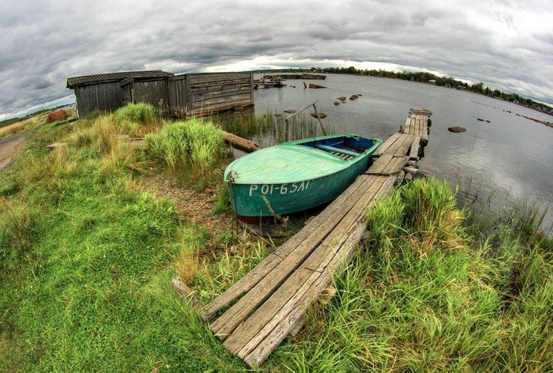 В устье реки Свирь.photo preview