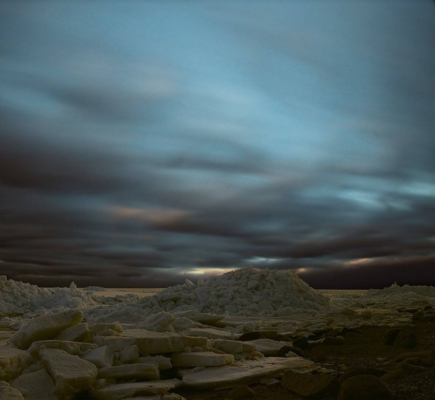 ***. Автор: zapravka2 торос, торосы, закат, длинная выдержка, long exposure, zapravka2