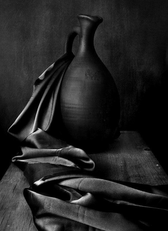 Кувшин и шёлк..photo preview