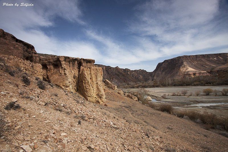 река, скалы, каньон Чарынский каньон.photo preview