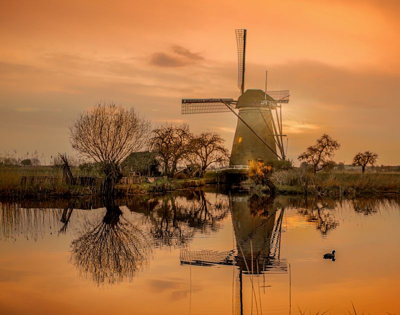 Holland Wildmühle * Голландия, ветряные мельницыphoto preview