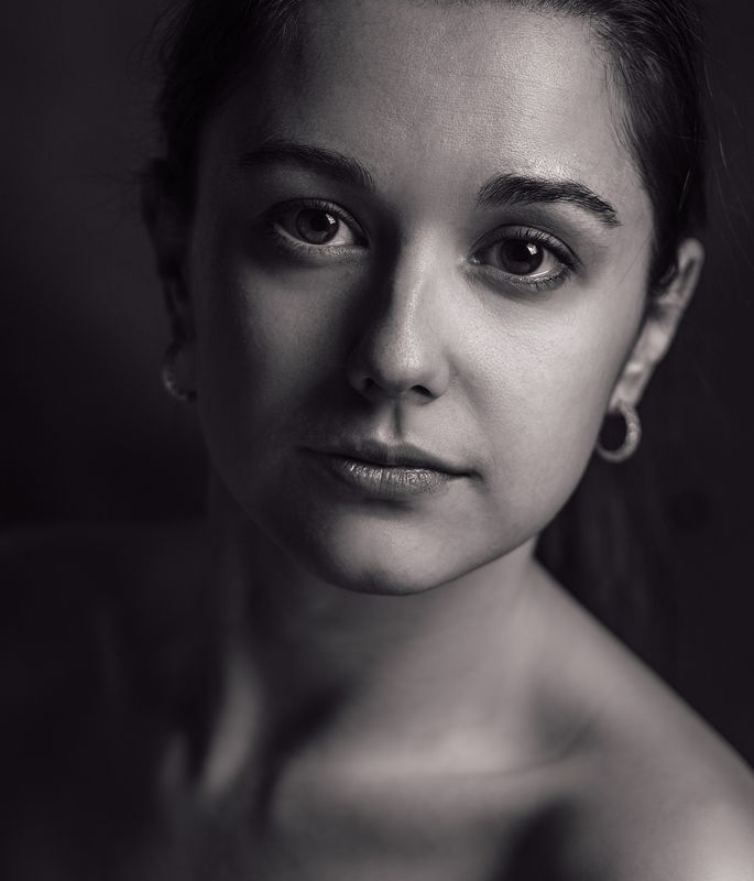 Портрет, Девушка, Студия, Драма Классический студийныйphoto preview