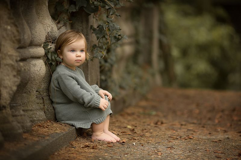 ребенок девочка парк лето photo preview