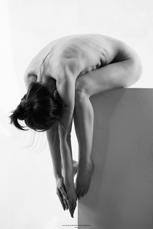 nude, body, beauty, girl, young, monochrome, blackandwhite Figurephoto preview
