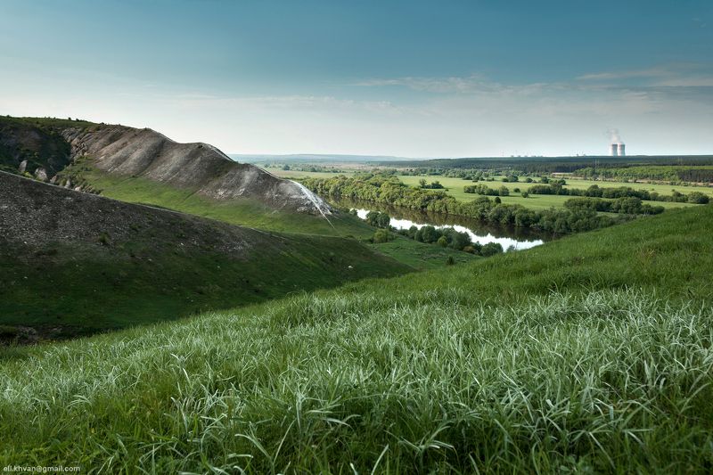 Воронеж, Сторожевое, пейзаж, Дон Меловые холмы photo preview