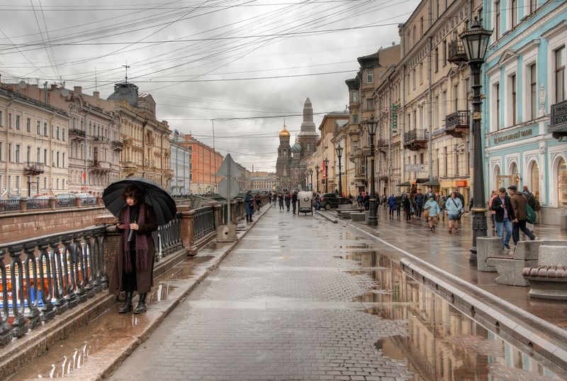 Дождливой апрельской субботой на канале Грибоедова СПбphoto preview