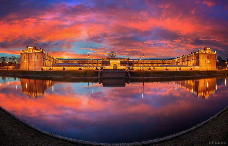 санкт-петербург, артиллерийский музей, закат Город-музейphoto preview