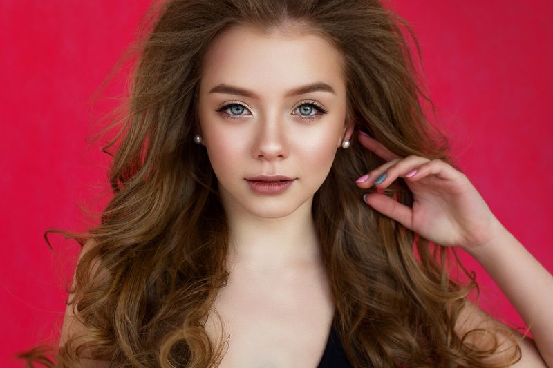 girl, model, fashion model, studio, natural light Vikaphoto preview