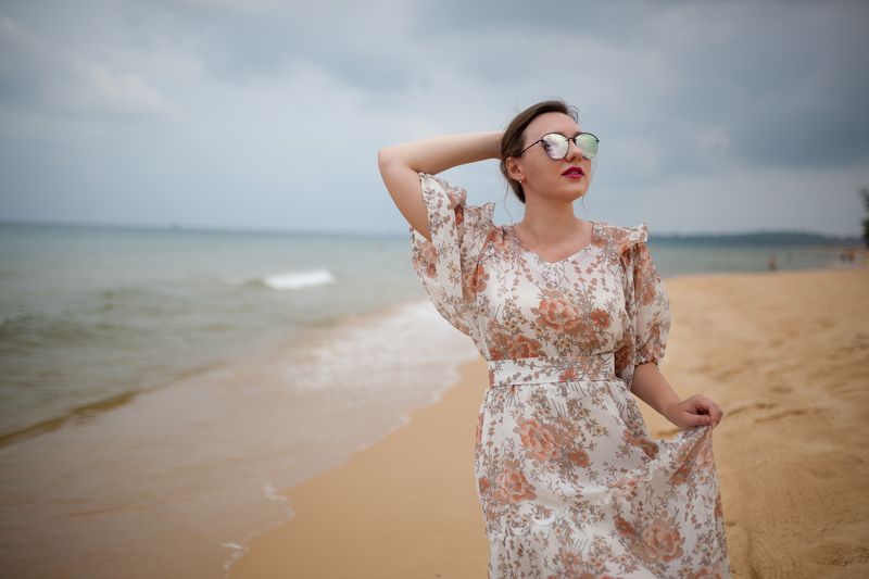 портрет, девушка, красиво, пляж, вьетнам, фукуок, лето Good day!photo preview