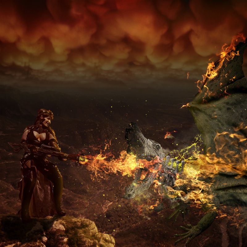 фотошоп Steampunk shooterphoto preview