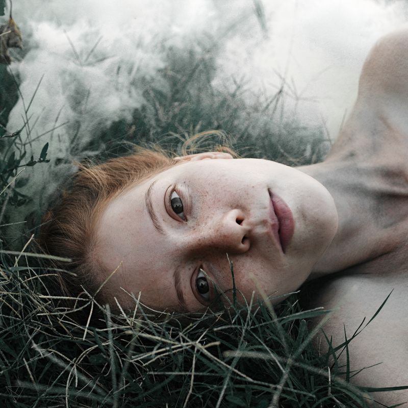 Портрет, женский портрет, девушка, взгляд, Россия  Она photo preview