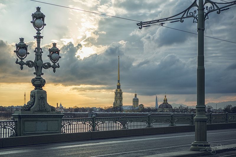 питер, санкт-петербург, спб, севернаяпальмира, закат, rekhov Апрельский Питерphoto preview