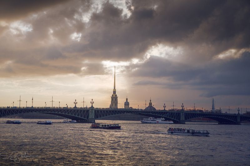 питер, санкт-петербург, спб, севернаяпальмира, закат, rekhov Апрельский Питерphoto preview