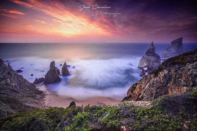 praia da ursa; Praia da Ursaphoto preview