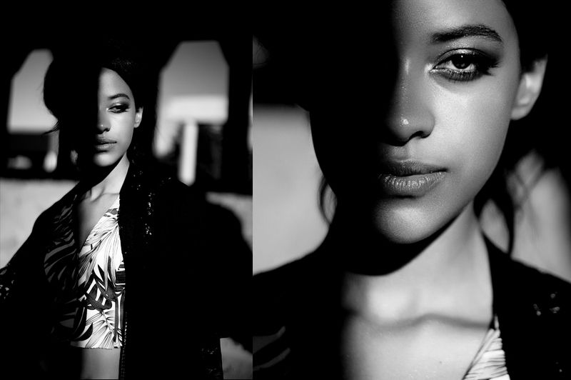 девушка,портрет,черно-белое фото,тени Кристинаphoto preview