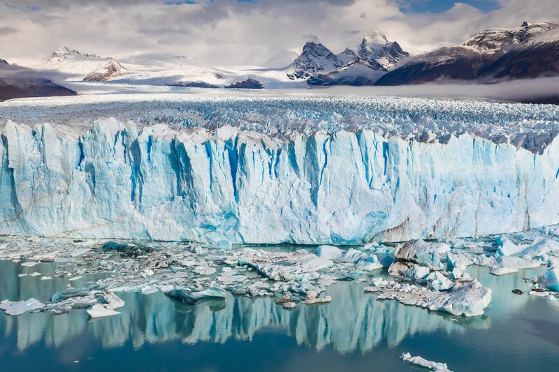 патагония, горы, рассвет, аргентина Перито Мореноphoto preview