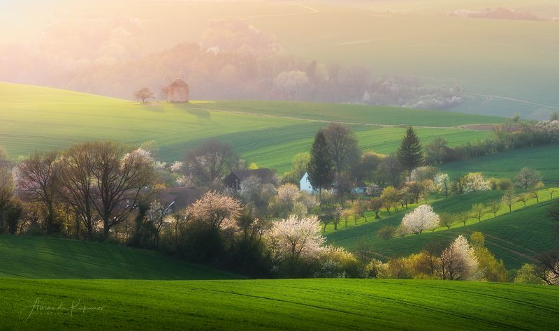 пейзаж, моравия, весна Весенняя Моравия...photo preview