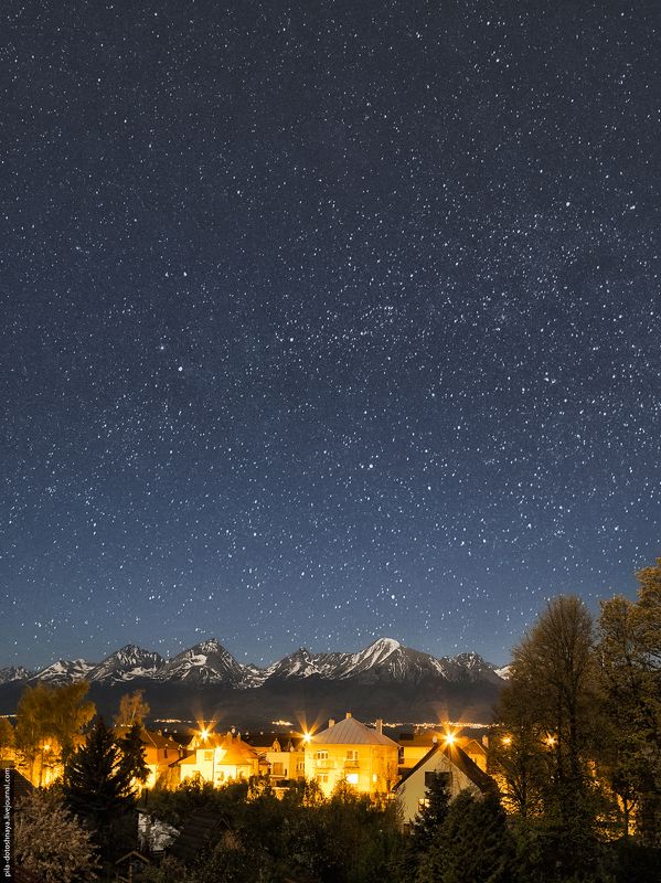 Звезды в Татрах фото превью