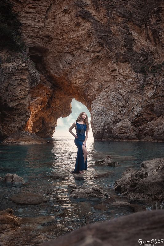 woman, girl, sea, wallpaper, ozcanozen, ..........photo preview