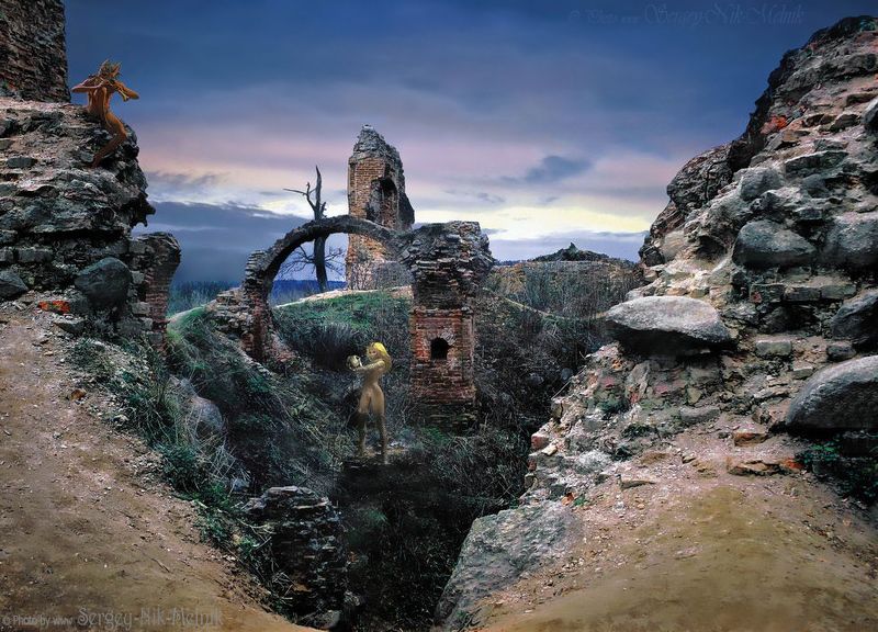 беларусь, гольшаны, замок, дворец, архитектура Гольшанские привидения фото превью