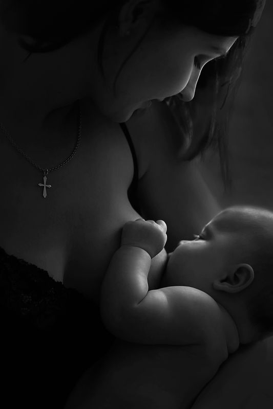 материнство, мама, новорожденный, кормлениегрудью, малышка, единение Профильphoto preview