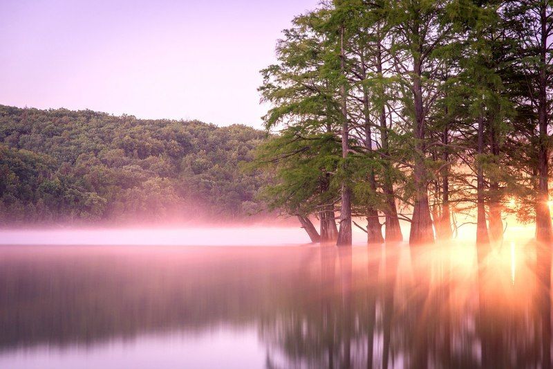 Рассвет на озере Суккоphoto preview