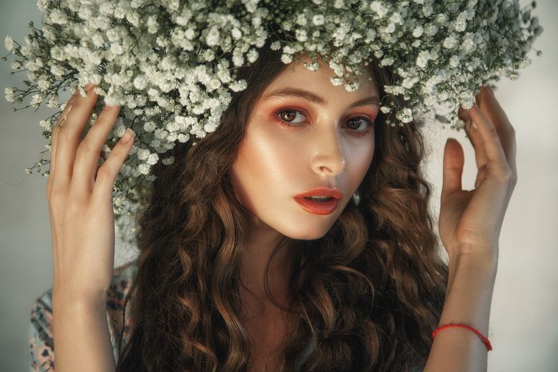 girl,portrait,retouch,flowers,портрет,девушка Victoriaphoto preview