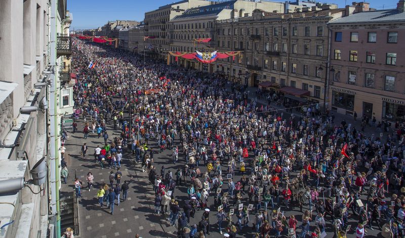 бессмертный полк Бессмертный полк. Санкт-Петербург. 9 мая 2018 года.photo preview