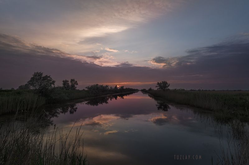 земля таманская, таманский полуостров, темрюкский район, закат Ах эти майские закаты! фото превью