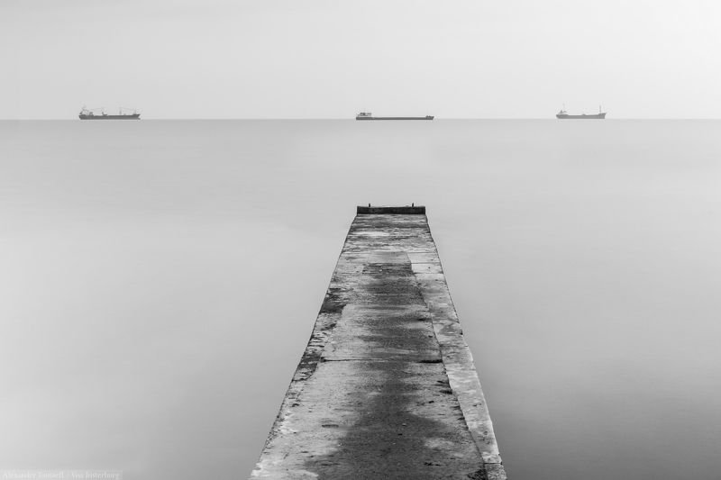 море, пейзаж, ч/б, монохром, минимализм, seascape, sea, minimalism, monochrome, blackandwhite, ***photo preview