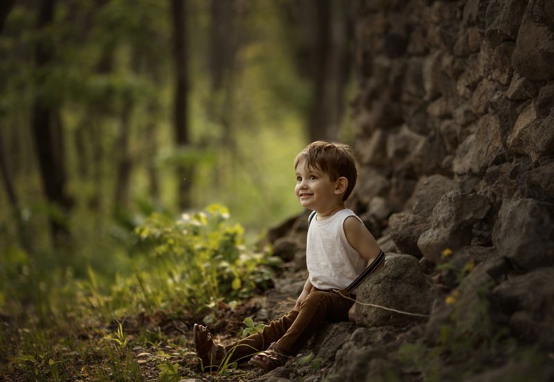 детская фотография Счастливый малышphoto preview