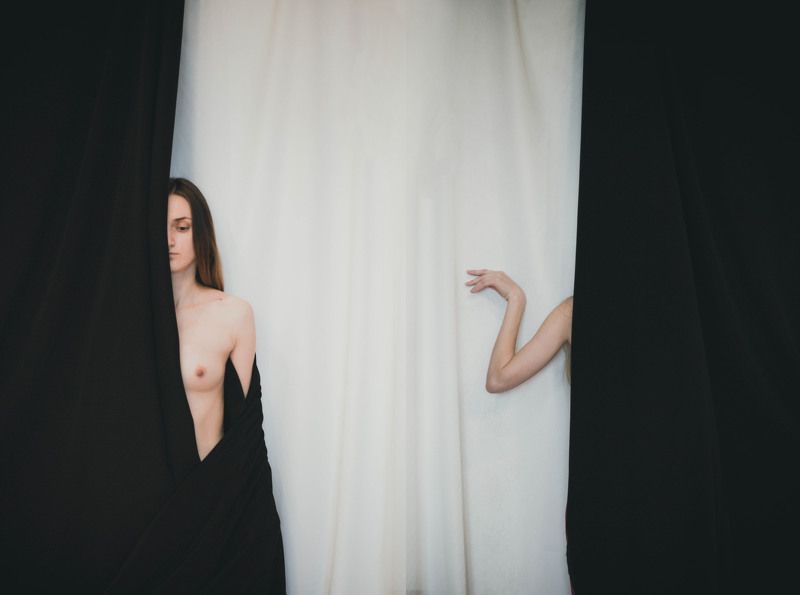 White, red and blackphoto preview