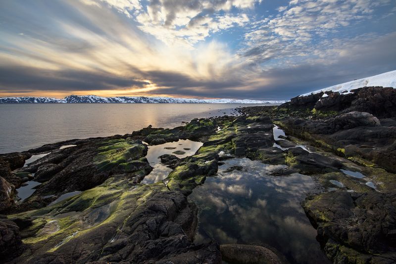 териберка море Северный берегphoto preview